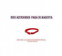 Ref.1226 C COLLAR FIJO EN REATA NYLON